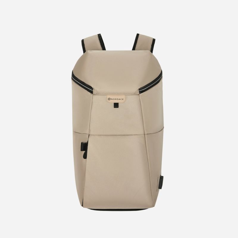 Aerial Infinity Flap Backpack-Khaki | Nordace